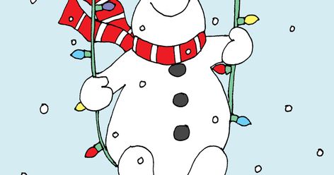 Free Dearie Dolls Digi Stamps: Snowman Christmas Lights Swing Snowman Images, Digi Stamp, The Snowman, Art Lesson Plans, Digi Stamps, Snowman Christmas, Christmas Light, Christmas Snowman, Art Lessons