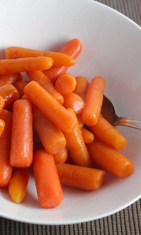 Glazed Baby Carrots Recipe, Recipe For Picky Eaters, Steamed Baby Carrots, Baby Carrots Recipe, Chat Recipes, Glazed Baby Carrots, Baby Carrot Recipes, Steamed Carrots, Kid Meals