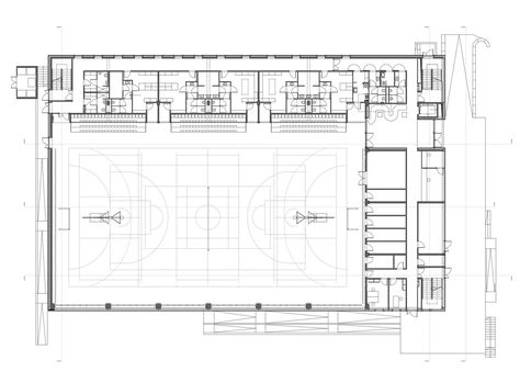 Sport Hall Design, Sport Hall Architecture, Sports Hall Design, Sports Hall Architecture, Photographer Room, Gymnasium Architecture, Sports Architecture, Sports Facility Architecture, School Hall