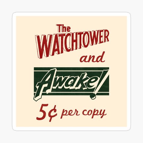 "WATCHTOWER & AWAKE! VINTAGE MESSENGER BAG" Zipper Pouch by JenielsonDesign | Redbubble Jw Service Bag, Watchtower Jw, Paper Bee, Bag Sticker, Jw Convention Gifts, Vintage Messenger Bag, Jw Convention, Jw Ministry, Jw Pioneer Gifts