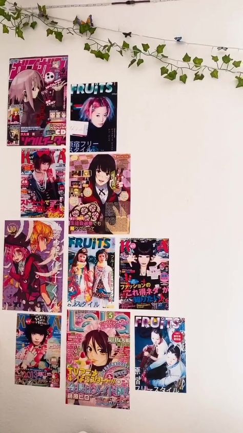 Anime Bedroom Ideas Wall Art, Room With Anime Posters, Anime Poster Wall Bedroom Ideas, Anime Poster Wall Bedroom Aesthetic, Anime Wall Bedroom Aesthetic, Weeb Room, Foto Muro Collage, Otaku Room, Gamer Room Decor