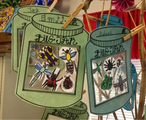 Insect Kindergarten Activities, Bug Art Projects, Insect Study, Bug Activities, Insect Unit, Insects Preschool, Bugs Preschool, Insect Activities, Insect Crafts