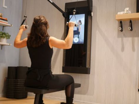 I tried the $3,000 digital weights machine that's like a Peloton for strength training and found how at-home fitness systems are the future — at least for those that can afford it