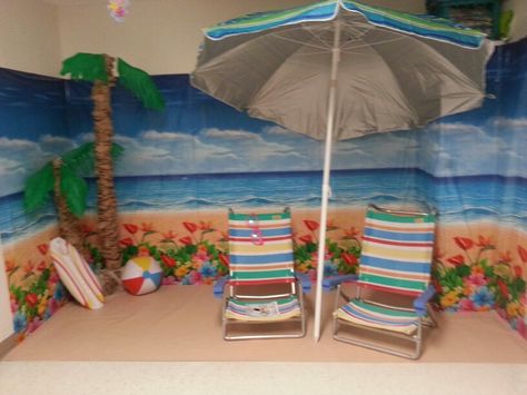 Beach Theme Vbs, Beach Decorating Ideas, Surf Shack Vbs, Enclosed Pool, Breaker Rock Beach Vbs, Breaker Rock Beach, Shipwrecked Vbs, Graduation Dance, Ocean Vbs