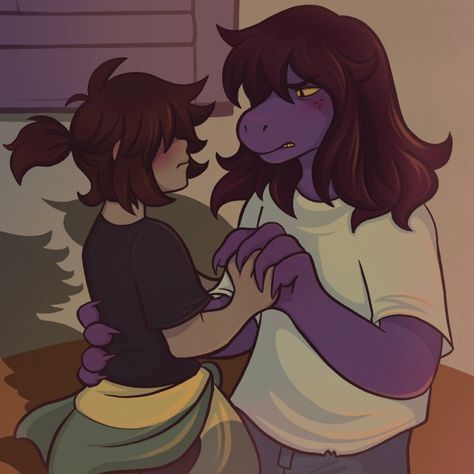 Kris And Susie, Deltarune Noelle, Noelle Holiday, Susie Deltarune, Kris Deltarune, How To Dance, Here's Johnny, Fox Games, Undertale Funny