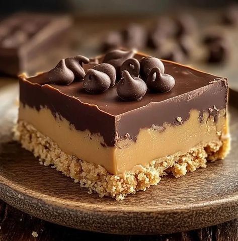 Reese’s Peanut Butter No-Bake Bars | Homemade Recipes No Bake Reeses Fudge Bars, Peanut Butter Chocolate Dream Bars, No Bake Reeses Peanut Butter Bars, Reece’s Peanut Butter Bars, Reeces Bars No Bake, Reeses Peanut Butter No Bake Bars, Reese Cup Bars, No Bake Chocolate Peanut Butter Cups, Reese Bars No Bake