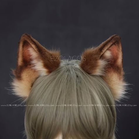 Realistic Wolf Fox Ears and Tail Setwerewolf Earwolf Ear - Etsy Canada Wolf Ears Cosplay, Werewolf Ears, Dr Friends, Wolf Ears And Tail, Realistic Wolf, Fox Ears And Tail, Puppy Ears, Puppy Girl, Cerise Hood