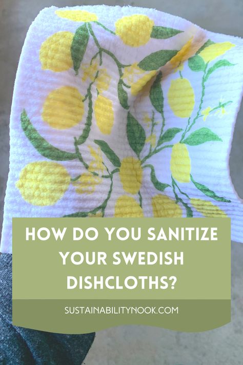 Sanitizing your Swedish dishcloths is a highly effective way to eradicate bacteria, yeast, and mold. So, here's just how to properly do it. Swedish Dish Cloth Storage, Diy Swedish Dishcloth, Swedish Dishcloths Diy, How To Use Swedish Dishcloths, Swedish Dishcloths Storage, Homemaker Tips, European Dishes, Swedish Dishcloths, Spring Dishes