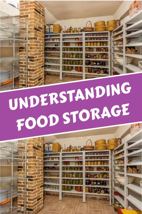 Secure your future with deliberate food storage. Preserve, pack, and store food for long-term use. Stay prepared and save money with effective food storage practices. 1 Year Of Food Storage, Storing Grains Food Storage, Long Term Food Storage Ideas, Grain Storage Ideas, Cold Room Storage Ideas, Canning Room, Food Storage Ideas, Bulk Food Storage, Diy Food Storage