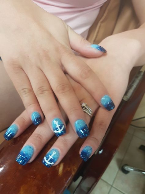 Nails for my caribbean cruise. Fingernails For Cruise, Nail For Cruise, Nails For Cruising, Nails Cruise Ideas, Caribbean Nail Ideas, Cruise Nails Alaska, Carnival Cruise Nails Designs, Alaska Cruise Nails Designs, Alaskan Cruise Nails