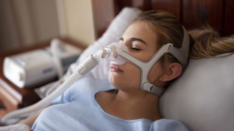 Suffer from sleep apnea? Consumer Reports' CPAP guide can help you get a better night's rest and choose a CPAP machine. How To Stop Snoring, Cpap Mask, Cpap Machine, Sleep Medicine, Sleep Health, Cosmetic Dentistry, Medical Supplies, Side Effects, How To Fall Asleep