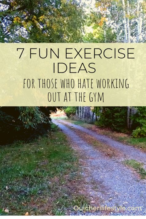 Fun Exercise Ideas that Beat Working Out at the Gym- why spend time doing exercise you don't enjoy? Check out these fun ways to keep an active lifestyle. Unique Workout Ideas, Fun Ways To Exercise At Home, Outside Exercise Ideas, Backyard Exercise Ideas, Outdoor Workout Ideas, Fun Gym Workouts, Fun Ways To Workout, Fun Exercise Ideas For Women, Fun Excersise