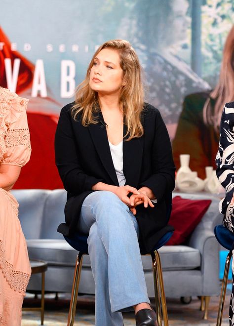 Merritt Wever, Tea Party, Bell Sleeves, Women's Blazer, Bell Sleeve Top, Sleeve Top, Blazer, Tea, Women's Top