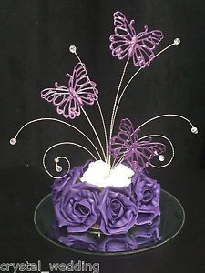 Purple Butterfly Centerpieces, Butterfly Centerpiece Ideas, Table Decorations Silver, Butterfly Table Decorations, Wedding Table Centrepieces, Butterfly Baby Shower Decorations, Wedding Table Centrepiece, Butterfly Wedding Theme, Butterfly Centerpieces