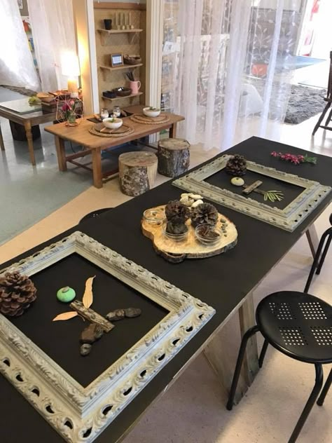 Stokes Valley Kindergarten Reggio Inspired Art Area, Reggio Inspired Atelier, Atelier Reggio Emilia Classroom, Reggio Atelier Spaces, Reggio Emilia Atelier Spaces, Reggio Children, Reggio Emilia Classroom, Reggio Emilia Inspired, Early Childhood Activities