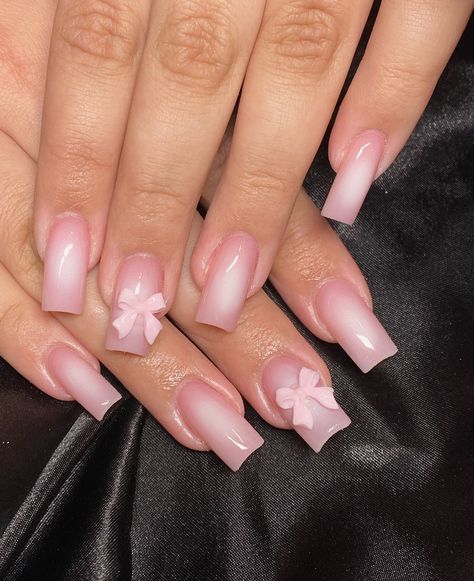 Pink And Light Brown Nails, Pink Winter Nails Square, Pink Brown Nails, Brown And Pink Nails, Trendy Square Nails, Winter Nails Acrylic, Short Square Nails, Basic Nails, Vibrant Nails