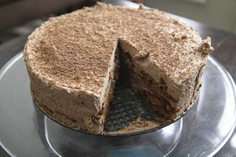 Ina Garten Tate Cookie Cake, Ina Garten Mocha Chocolate Icebox Cake, Ina Garten Icebox Cake, Ina Garten Chocolate Cake, Chocolate Icebox Cake, Ina Garden, Icebox Cakes, Instant Espresso, Icebox Cake Recipes