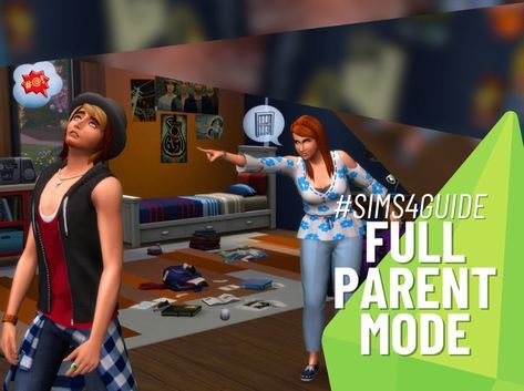 Help your sim become a supermom/dad/parent by unlocking Full Parent Mode! Sims 4 Family Mods, Sims 4 Guide, Sims 4 Skills, Sims4 Mod, Sims 4 Jobs, Sims Download, Sims 4 Cheats, 4 Family, Sims 4 Challenges