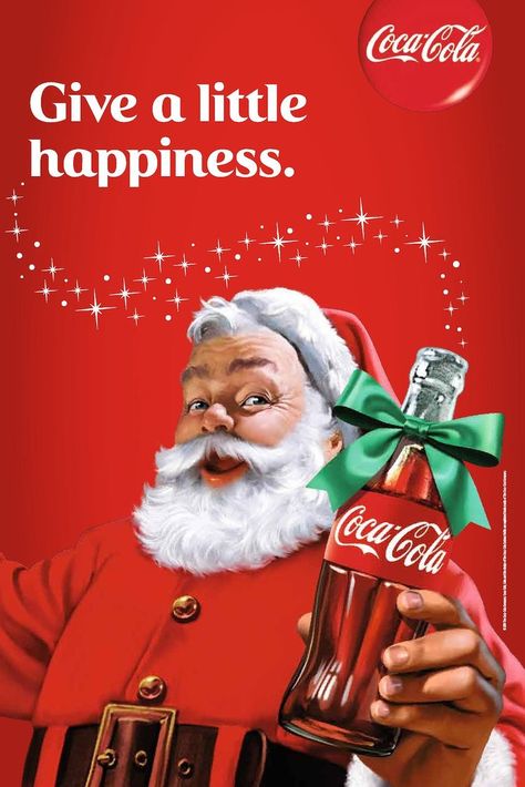 Coca-Cola Christmas Posters over 80 years - Mirror Online Christmas Coca Cola, Coke Santa, Coca Cola Santa Claus, Coca Cola Poster, Coke Ad, Coca Cola Santa, Coca Cola Christmas, Always Coca Cola, Coca Cola Ad