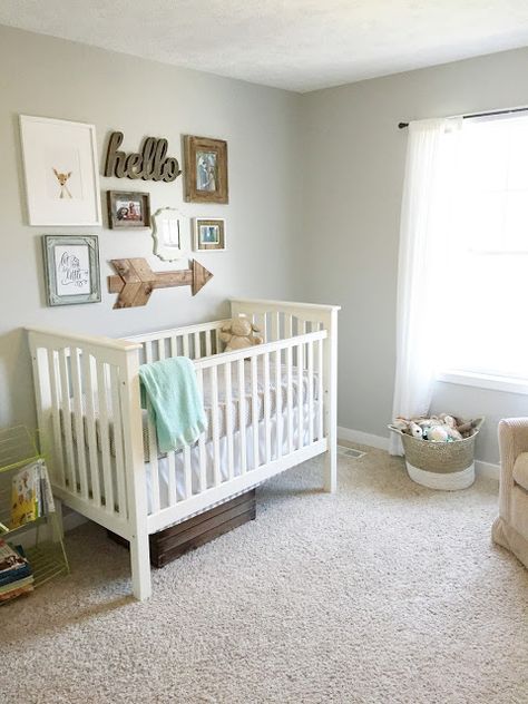 They got half of that stuff that's on the wall from hobby lobby lol Nursery Collage Wall, Baby Room Colors Neutral, Nursery Collage, Neutral Inspiration, Gender Neutral Nursery Design, Gender Neutral Baby Room, Nursery Color, Nursery Design Neutral, Collage Idea