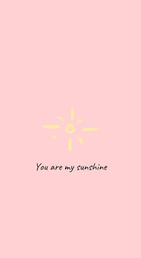 You are my sunshine pink sun yellow wallpaper You Are My Sunshine Aesthetic, Pink Sunshine Aesthetic, You Are My Sunshine Wallpaper, You Are My Sunshine Quotes, Pink Sun Wallpaper, Pink Sun Aesthetic, Sunshine Wallpaper Aesthetic, Wallpapers Sun, Yellow And Pink Aesthetic