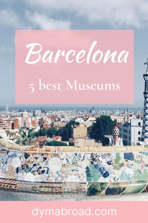 The best museums in Barcelona can be found in this article! I'll tell you which ones you should definitely see when you are in Barcelona. Museums In Barcelona, Barcelona Must See, Barcelona Museums, Barcelona Museum, Barcelona Aesthetic, Barcelona Travel Guide, Barcelona Spain Travel, Visit Madrid, Shopping In Barcelona