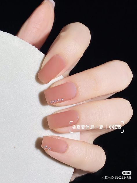 Nail Ideas For School Simple, Decoration Nails, Regular Nail Polish, 2023 Nail, Nails Designer, 2024 Nails, Asian Nails, Nail Trend, Nails Cute