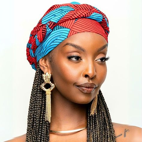 40 Stylish Ways to Wear Headwraps For a New Look - Coils and Glory Women With Natural Hair, African Hair Wrap, Head Wrap Styles, Chic Scarves, Elegant Scarves, African Hairstyles, Scarf Design, Head Wrap, Coils