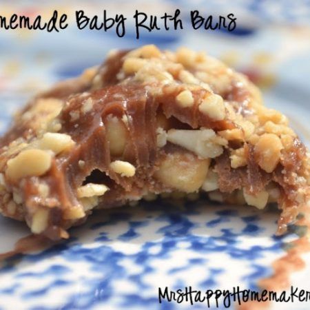 Nutella Rolls, Baby Ruth Bars, Mrs Happy Homemaker, Homemade Candy Bars, Candy Bar Recipe, Baby Ruth, Peanut Butter Chips, Homemade Candies, Köstliche Desserts