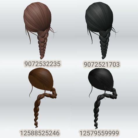 Roblox Hair Codes, No One Noticed, Brown Hair Roblox, Roblox Hair, Berry Codes, Hair Codes, Bloxburg Codes, Y2k Hair, Roblox Code