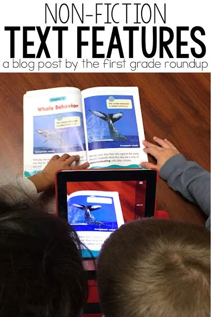 Non-Fiction Features meet iPads and technology in the classroom!  Our first graders had a blast doing a scavenger hunt for non-fiction features and taking pictures with our class iPads! Activity For 1st Grade, Nonfiction Text Features 2nd Grade, Nonfiction Text Features First Grade, Fiction Vs Nonfiction First Grade, Technology In The Classroom, Community Helpers Preschool, First Grade Lessons, Fiction Text, Teacher Technology