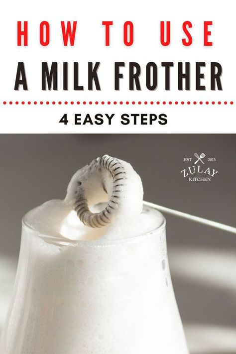 Hand Frother Recipes, How To Make Froth For Coffee, How To Use Milk Frother, How To Use A Milk Frother At Home, How To Froth Milk, Coffee Frother Recipe, How To Froth Milk At Home, Milk Frother Recipes Coffee, Frother Coffee Recipes