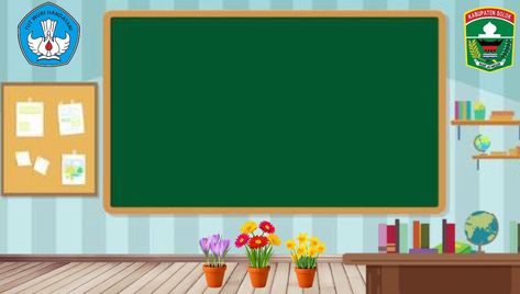 Classroom Setting Background, Education Frame Background, Classroom Wallpaper Backgrounds, Classroom Cartoon Background, Classroom Background Aesthetic, Bear Kindergarten, Background Classroom, Bg Video, Frame School