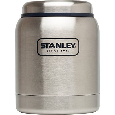 [Camping Food] Simple Modern 16oz Rover Food Jar - Vacuum Instulated 18/8 Stainless Steel Leak Proof Food Storage Container - Hydro Thermos Flask - Midnight Black ** You can get more details by clicking on the image. (This is an affiliate link) #CampingFood Cookware Set Best, Soup Thermos, Thermos Food Jar, Camping Dishes, Pot Noodle, Veg Soup, Stanley Adventure, Thermos Flask, Food Content