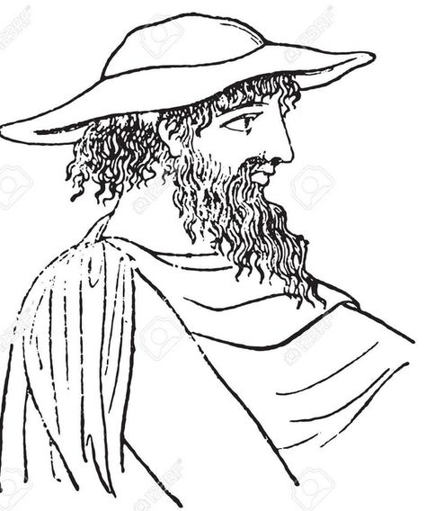 petasos = very first hat in history - ancient greece Macedonian Empire, Ancient Egypt Clothing, Ancient Civilizations Lessons, Egypt Clothing, Ancient Clothing, Engraved Illustration, Historical Hats, Medieval Clothes, Engraving Illustration