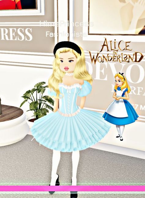 Ideas For Dress To Impress, Alice In Wonderland Dress To Impress, Fictional Characters Dress To Impress, Theatre Dress To Impress, Wonderland Outfit, Theatre Dress, Theatre Outfit, Dress Impress, Fancy Dress Code