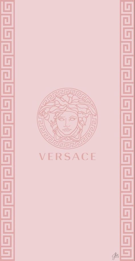 Pink Lockscreen Iphone Wallpapers, Versace Wallpaper Gold, Pink Lockscreen, Designer Background, Pink Versace, Versace Wallpaper, Louis Vuitton Iphone Wallpaper, Wallpaper Gold, Gold Wallpaper Iphone