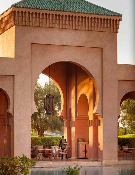 Design Marocain, Riad Marrakech, Moorish Architecture, Arsitektur Masjid, Marrakesh Morocco, Moroccan Interiors, Casa Patio, Moroccan Design, Islamic Architecture