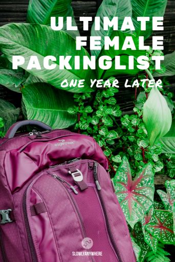 The Ultimate Female Packing List: One Year Later - Slowly Anywhere Female Packing List, Stinky Dog, Lightweight Sleeping Bag, One Year Later, Long Term Travel, Travel Around Europe, Medical Kit, Packing List For Travel, Travel List