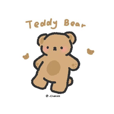 Teddy Bear Drawing Cute, Bear Doodles, Teddy Drawing, Bear Doodle, Teddy Bear Drawing, Teddy Bear Cartoon, Bear Drawing, Cute Bear Drawings, Cute Doodles Drawings