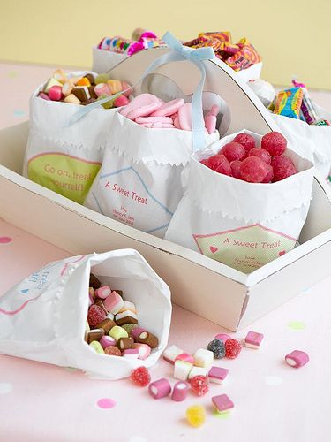 Cake Favors, Sweet Bags, Wedding Favor Bags, Colorful Candy, Candy Store, Wedding Bar, Candy Shop, Sweet Candy, Candy Buffet