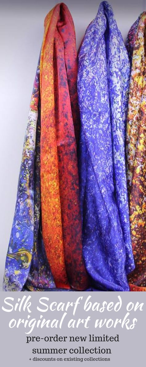 Pre-order of new limited summer collection at early bird price. 100% natural silk chiffon, scarves based on original artworks by Petrossian, a variety of sizes and designs + discounts on existing collection Silk Scarfs, Designer Silk Scarves, Silk Chiffon Scarves, Square Silk Scarf, Large Scarf, Early Bird, Natural Silk, Silk Scarves, Individual Style