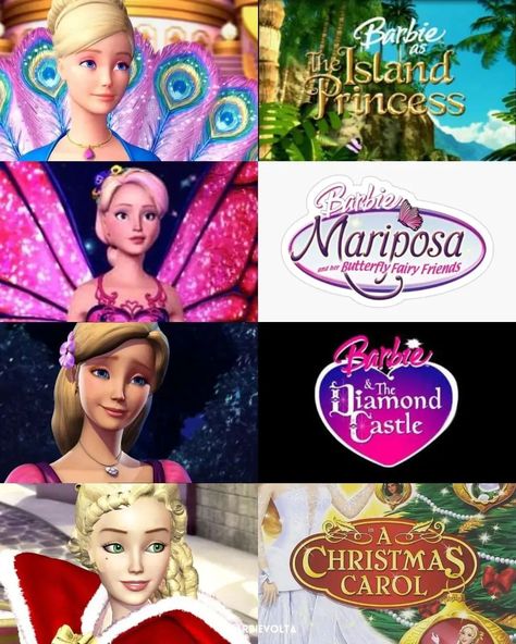 Aesthetic Barbie Pfp, Barbie Movies List, Barbie Castle, Barbie Song, Barbie Film, Beauty And The Beast Art, Princess And The Pauper, Barbie Cartoon, Barbie Images