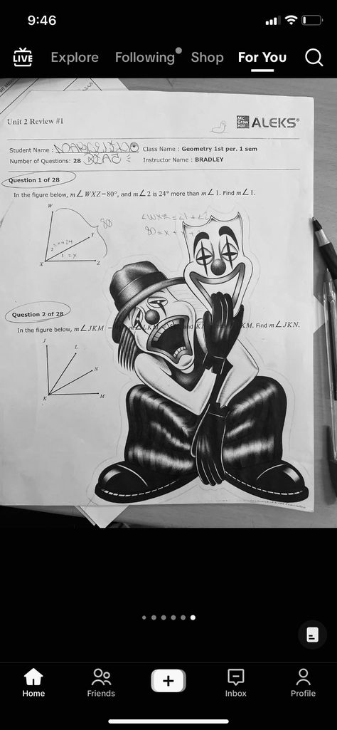 Homies Clowns Characters, Art Sketches School, How To Draw Chicano Art, Spm Drawing, Drawing Ideas For Painting, Cholo Love Letter, Pen Art Chicano, Blood In Blood Out Drawings, Easy Chicano Art