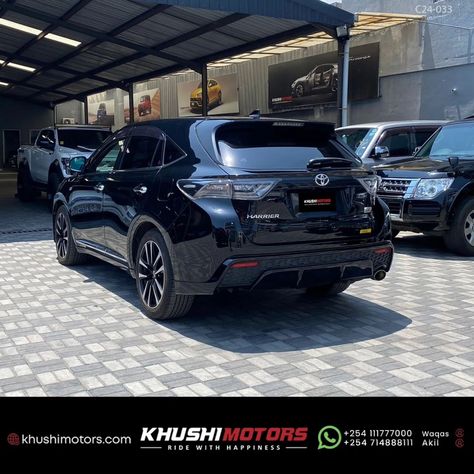 "𝗧𝗼𝘆𝗼𝘁𝗮 𝗛𝗮𝗿𝗿𝗶𝗲𝗿 𝗚𝘀 In Black Color With Black Interior, ElegGs, 360-Cam heater, Power seats, Engine automatic on/off, LCD screen with reverse camera , Auto dimming mirrors, SRS curtain airbags & Parking sensors Is Available At 𝗞𝗵𝘂𝘀𝗵𝗶 𝗠𝗼𝘁𝗼𝗿𝘀 𝗞𝗲𝗻𝘆𝗮." Buy the Best Cars in Mombasa at Khushi Motors 👇 An Award Winning Car Dealership with 1000+ Satisfied customers 🚗 Send Inquires for "𝗧𝗼𝘆𝗼𝘁𝗮 𝗛𝗮𝗿𝗿𝗶𝗲𝗿 𝗚𝘀" (C24-033) 🌐Website: https://khushimotors.com 📲Mr. Waqas: +254 111777000 📲Mr. Akil: +254 714 8881... Toyota Harrier, Best Cars, Mombasa, Car Dealership, Lcd Screen, Black Interior, Car Ins, Award Winning, Black Color