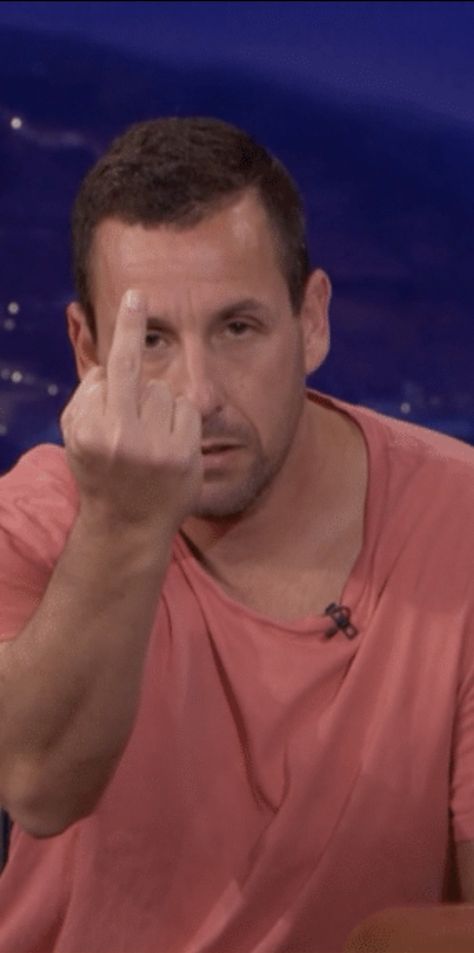 Adam Sandler Wallpaper, Adam Sandler Quotes, Adam Sanders, Finger Wallpaper, Middle Finger Wallpaper, My Spirit Animal, Adam Sandler, My Spirit, Really Funny Pictures