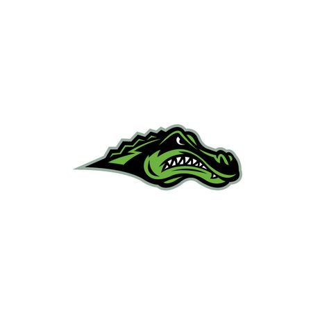 Language Logo Design, Livery Car, Green Force, Language Logo, Crocodile Illustration, Gator Logo, Athletic Logo, Sports Logo Design, Adobe Illustrator Tutorials