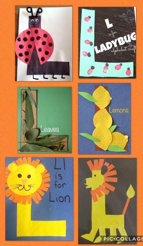 L Letter Craft Preschool, L Is For Preschool Craft, L Craft Preschool, L Projects For Preschool, Letter L Projects For Preschool, Letter L Art For Toddlers, Letter L Arts And Crafts For Preschool, Letter L Crafts For Kindergarten, Letter L Activity For Preschoolers