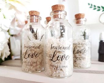 Salt Wedding Favors, Salt Favors, Jar Wedding Favors, Wedding Cake Favors, Practical Wedding Favors, Salt Jar, Wedding Favour Jars, Bottle Opener Favors, Gold Wedding Favors