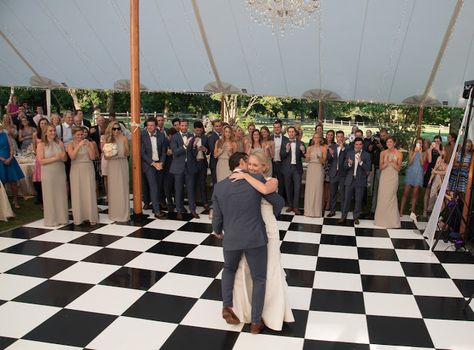 Checkered Dance Floor, Dance Floor Wedding, Gospel Singer, Wedding Tent, Top Tents, Wedding Aesthetic, Sailing Outfit, Got To Be, Backyard Wedding